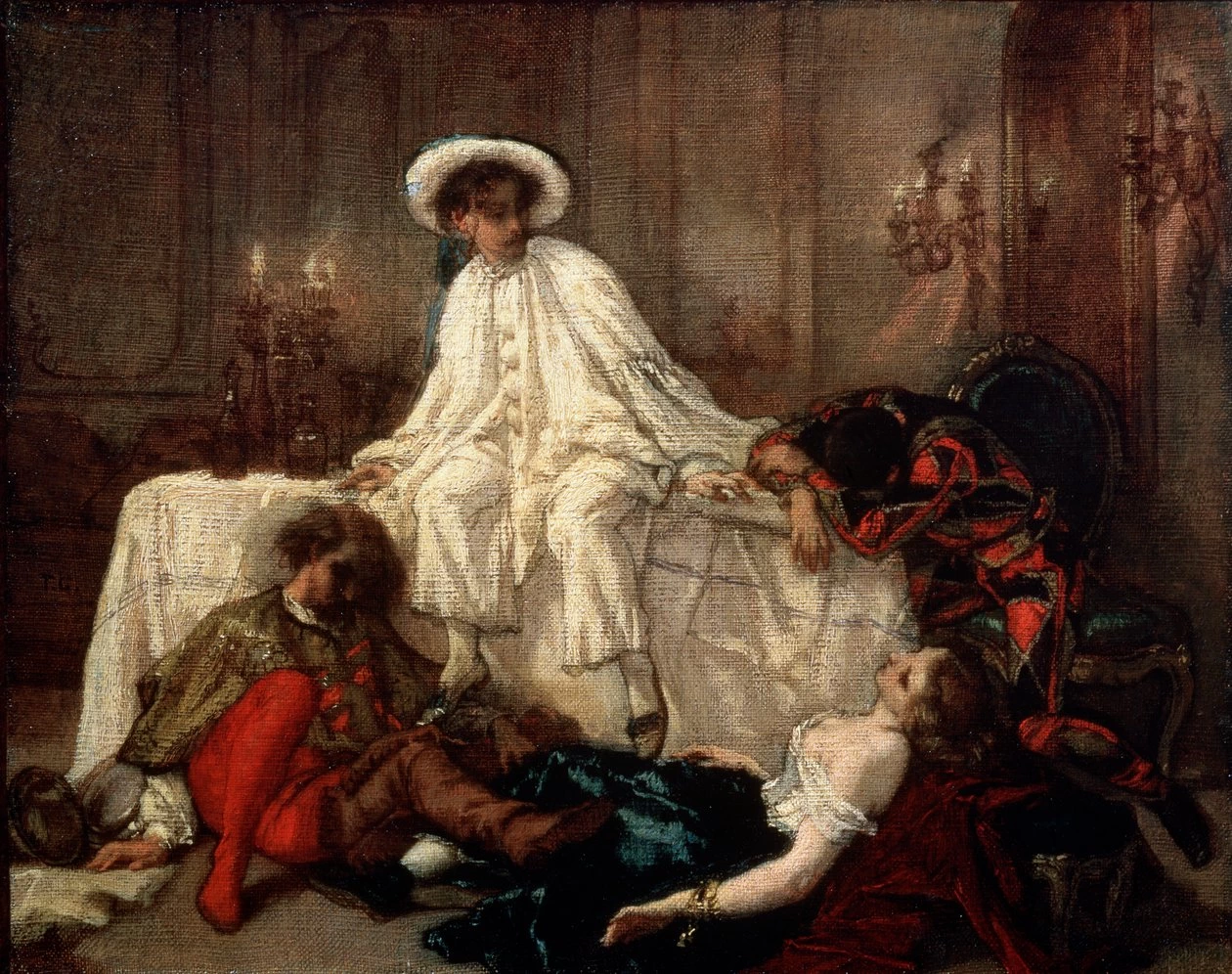 Dopo il ballo in maschera, 1850